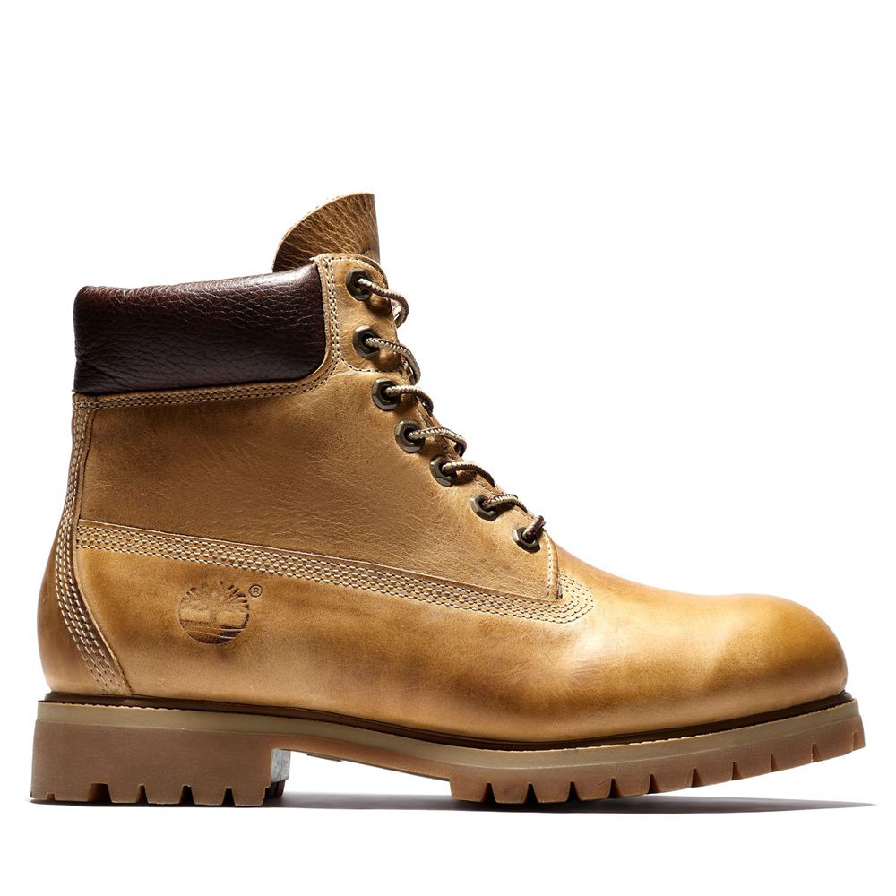 Bototos Timberland Hombre 6-Inch Heritage Waterproof Marrones - Chile ZAE-159308